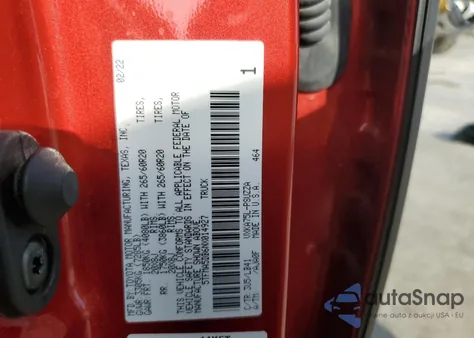 2022 Toyota Tundra 1794 Edition from USA, damaged, VIN 5TFMA5DB6NX014927